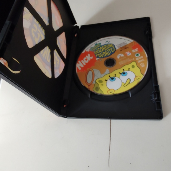 NICK SPONGEBOB SQUAREPANTS DVD. ABSORBING FAVORITES. - Picture 2 of 3